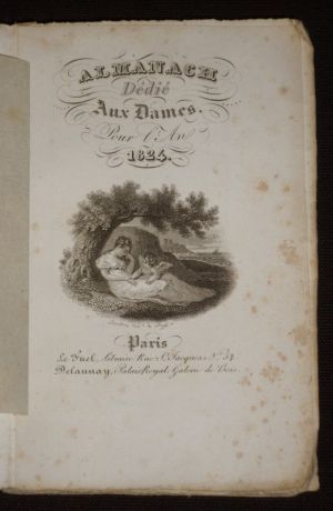 Almanach dédié aux dames pour l'an 1824