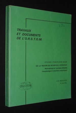 Etude pédologique de la région de Boundiali-Korhogo : Méthodologie et typologie détaillée (morphologie et caractères analytiques)