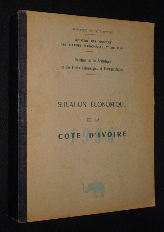 Situation économique de la Côte d'Ivoire, 1960