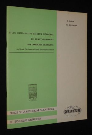 Etude comparative de deux méthodes de fractionnement des composés humiques (méthode Tiurin et méthode électrophorétique)