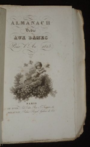 Almanach dédié aux dames pour l'an 1823