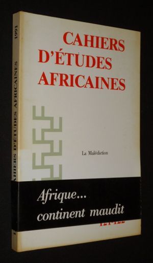 Cahiers d'études africaines (121-122, 1991) : La malédiction