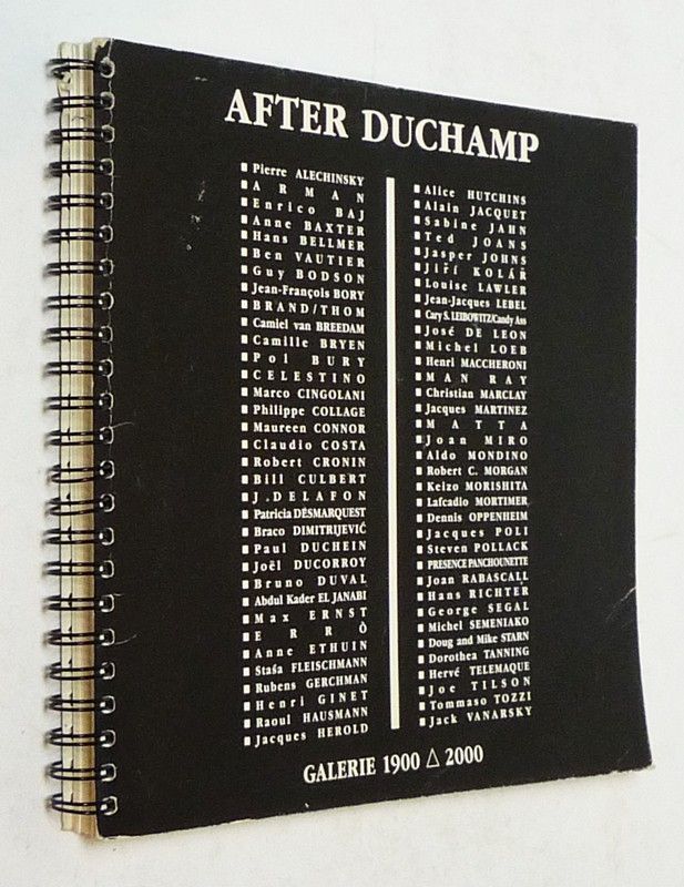 After Duchamp (du 24 avril au 1er juin 1991)