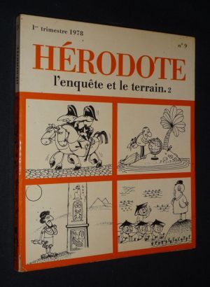 Hérodote (n°9, janvier-mars 1978) : M'Enquête et le terrain 2