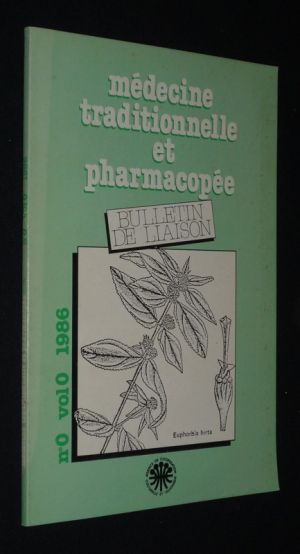 Médecine traditionnelle et pharmacopée (n°0, vol. 0, 1986)