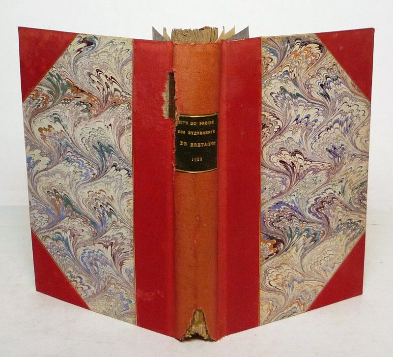 Suite du Précis historique des événemens de Bretagne, dédié à M. Bertrand, Intendant de cette Province. Seconde partie