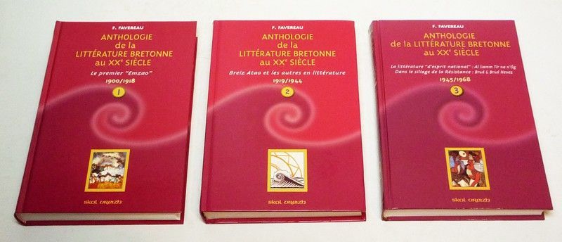 Anthologie de la littérature bretonne au XXe siècle (3 volumes)