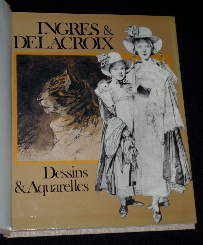 Ingres et Delacroix : Dessins et aquarelles