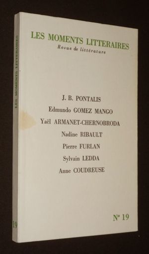 Les Moments littéraires (n°19, 1er septembre 2008)