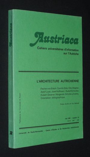 Austriaca (n°12, mai 1981) : L'Architecture autrichienne