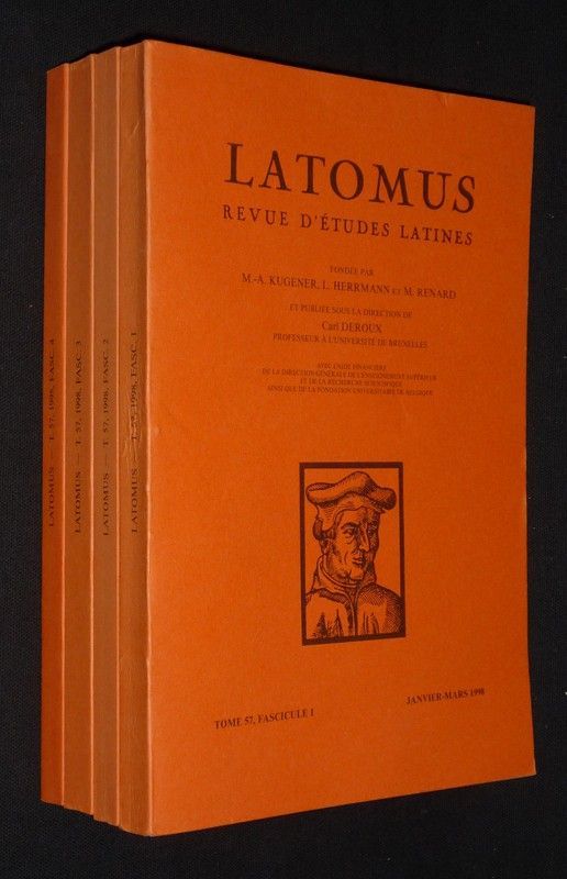 Latomus, Tome 57, Fascicules 1 à 4 (année 1998 complète)