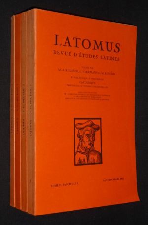 Latomus, Tome 51, Fascicules 1 à 4 (année 1992 complète)