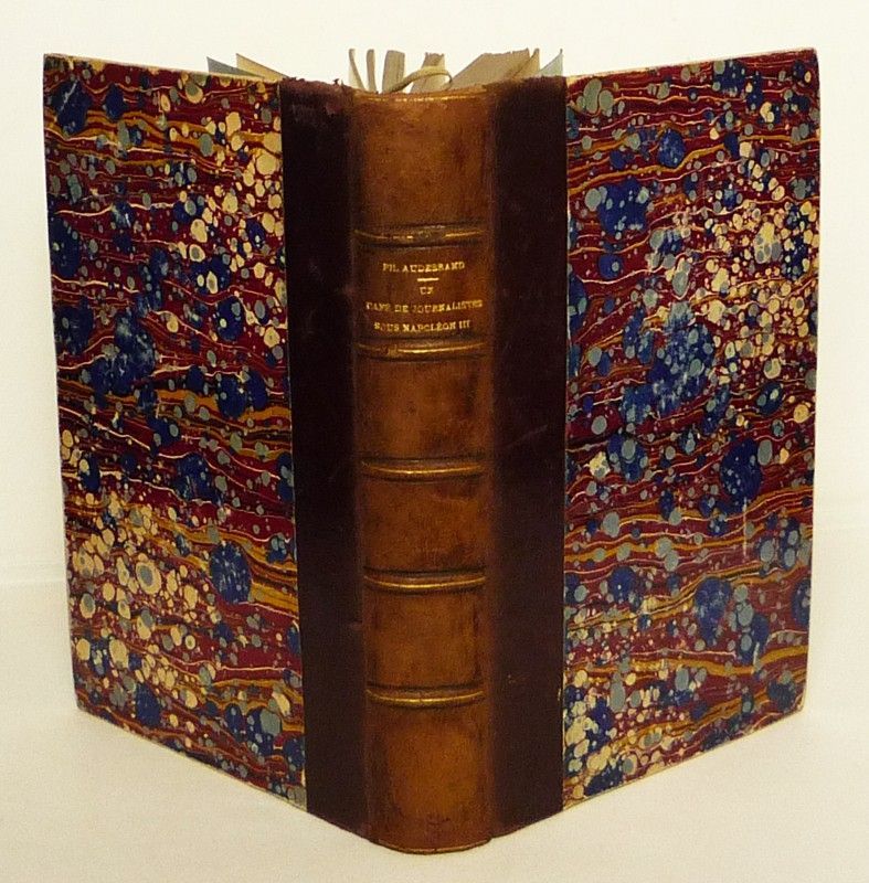 Un café de journalistes sous Napoléon III