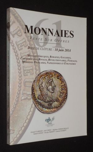 Monnaies 61 - Comptoir Général Financier - Date de clôture : 18 juin 2014