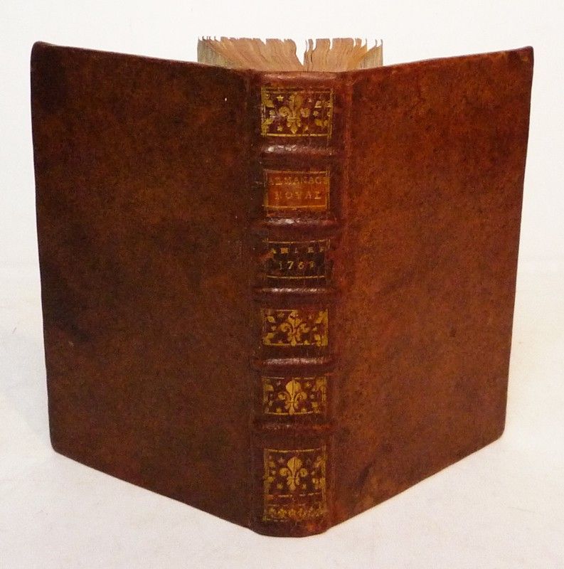 Almanach royal, année bissextile M.DCC.LXVIII, présenté à Sa Majesté pour la première fois en 1699