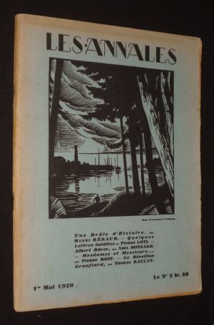 Les Annales politiques et littéraires (n°2309, 1er mai 1928)