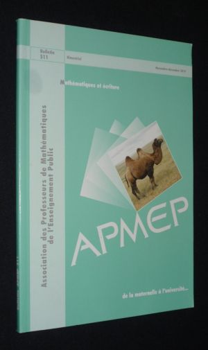 APMEP (n°511, novembre-décembre 2014) : Mathématiques et écriture
