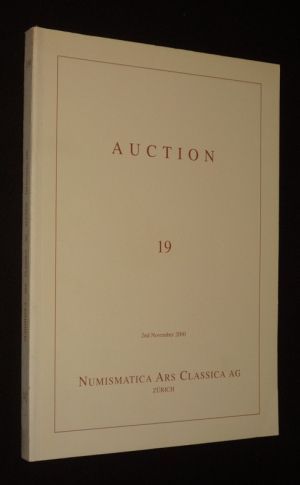Numismatica Ars Classica - Auction 19 - 2nd November 2000 : Importante coleccion de monedas espanolas