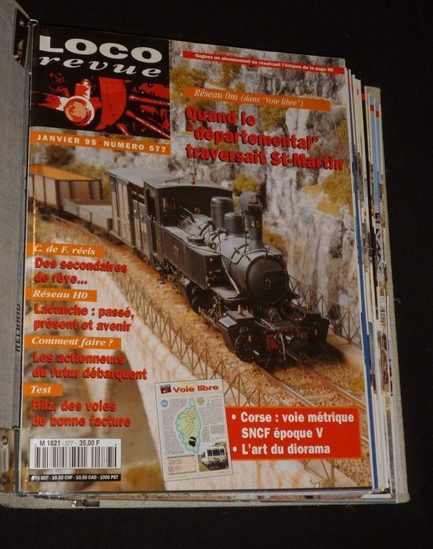 Loco Revue (année 1995 complète, n°577 à 587)
