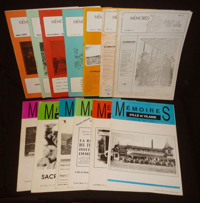 Mémoires d'Ille-et-Vilaine (13 numéros, 1985-1987)
