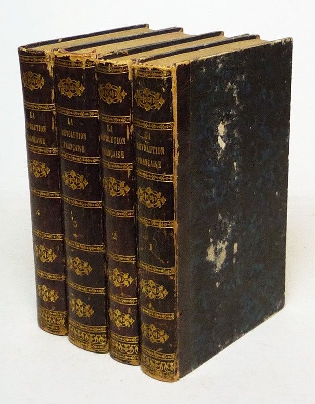 La Révolution française peinte par elle-même ou extrait des séances des divers corps législatifs qui se sont succédé depuis les Etats-Généraux de 1789 jusqu'au Consulat (1799), d'après l'ancien moniteur (4 volumes)