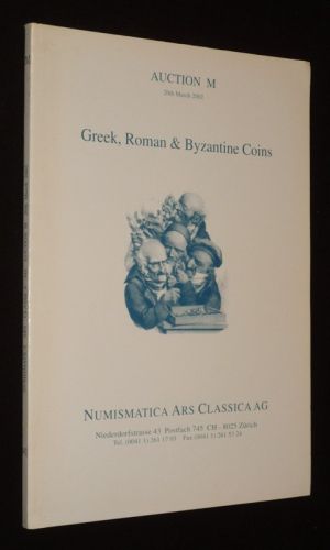 Numismatica Ars Classica - Auction M - 20th March 2002 : Greek, Roman & Byzantine Coins