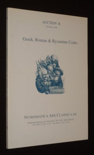 Numismatica Ars Classica - Auction K - 30th March 2000 : Greek, Roman & Byzantine Coins