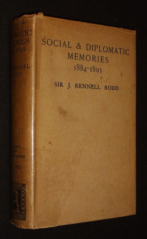 Social and Diplomatic Memories (Volume 1)