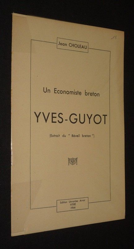 Un économiste breton : Yves-Guyot
