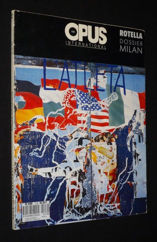 Opus International (n°119, mai-juin 1990) : Rotella - Dossier Milan