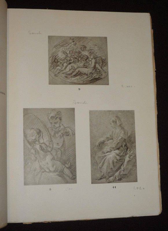 Catalogue des aquarelles et dessins de l'Ecole française du XVIIIe siècle composant la collection de Mr J. Masson (Hôtel Drouot, jeudi 20 mars 1924