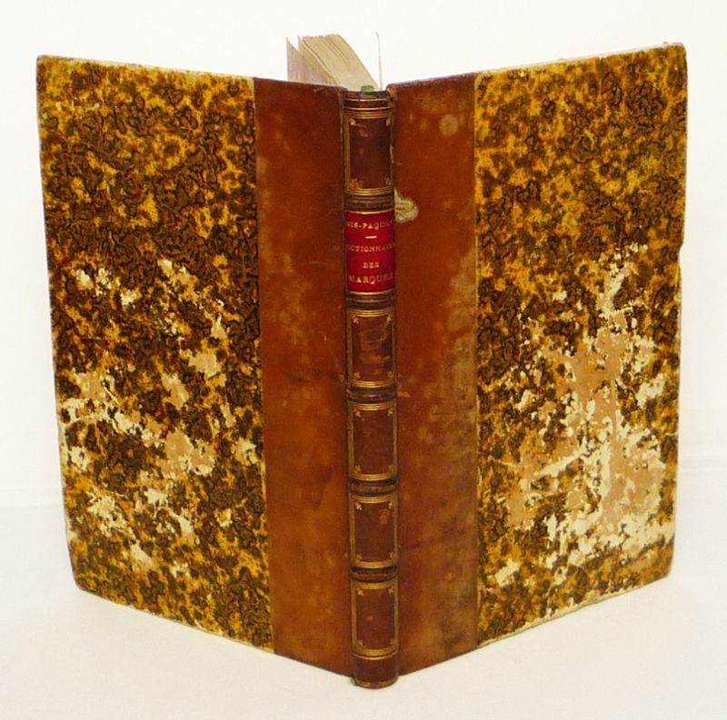 Dictionnaire des marques et monogrammes des faïences, poteries, grès, terre de pipe, terrecuite, porcelaine, etc.