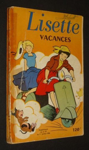 Lisette vacances, supplément au n°27 du 1er juillet 1956