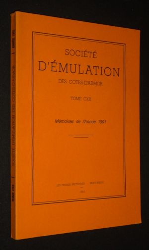Société d'émulation des Côtes-du-Nord, Tome CXX - Mémoires de l'année 1991