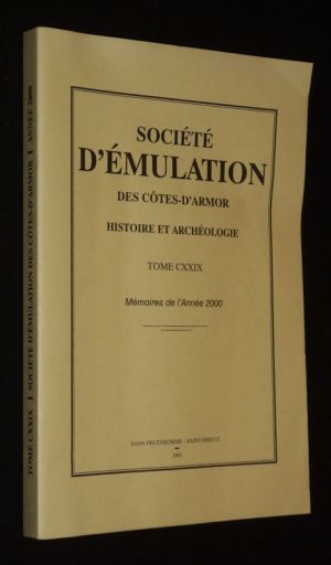 Société d'émulation des Côtes-du-Nord, Tome CXXIX - Mémoires de l'année 2000
