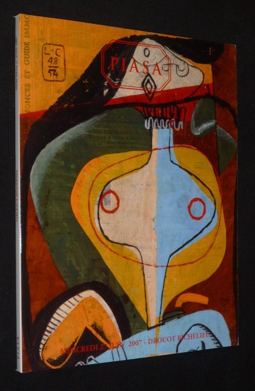 Piasa - Importants dessins, tableaux et sculptures des XIXe et XXe siècles (Drouot Richelieu, 27 juin 2007)