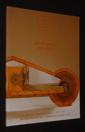 Piasa - Art nouveau, art déco (Drouot-Richelieu, 30 mars 2001)