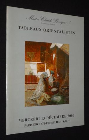 Maître Claude Boisgirard - Tableaux XIXe siècle / Tableaux orientalistes (13 décembre 2000)