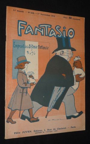 Fantasio (11e année - n°235, 1er novembre 1916)