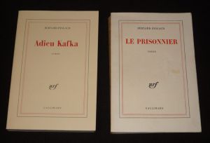 Lot de 2 romans de Bernard Pingaud : Adieu Kafka - Le Prisonnier