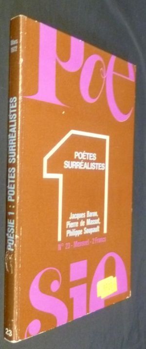 Poètes surréalistes - Poésie 1 - numéro 23 - mars 1972