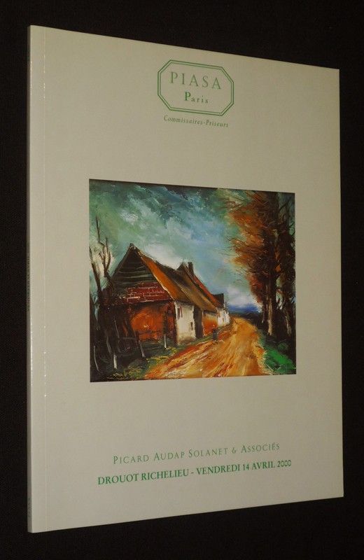 Piasa - Tableaux et sculptures des XIXe et XXe siècles (Drouot Richelieu, 14 avril 2000)