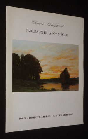 Maître Claude Boisgirard - Tableaux du XIXe siècle (Drouot Richelieu, 10 mars 1997)