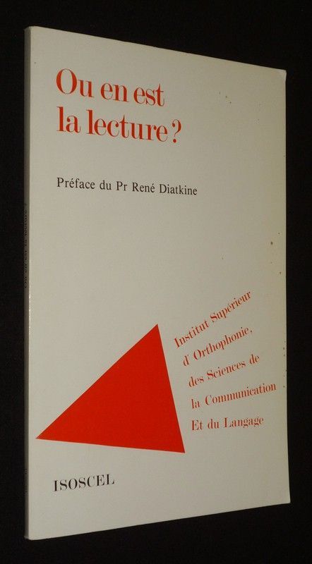 Où en est la lecture ?