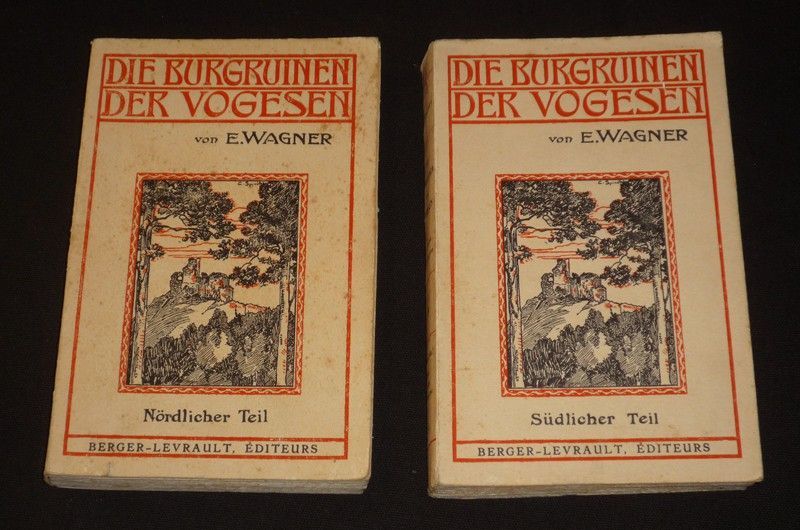 Die Burgruinen der Vogesen : Nördlicher Teil - Südlicher Teil (2 volumes)