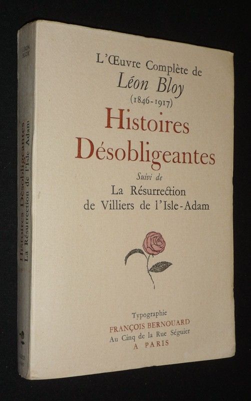 Histoires désobligeantes, suivi de La Résurrection de Villiers de l'Isle-Adam