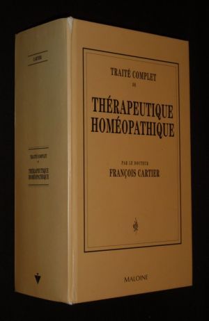 Traité complet de thérapeutique homéopathique