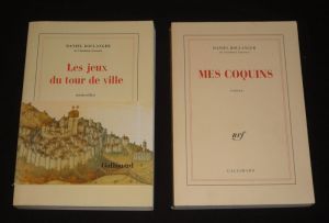 Lot de 2 ouvrages de Daniel Boulanger : Les Jeux du tour de ville - Mes Coquins (2 volumes)