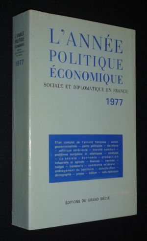 L'Année politique, économique, sociale et diplomatique en France, 1977