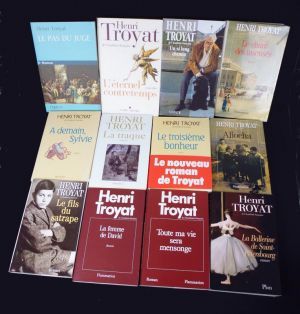Henri Troyat (lot de 12 romans)